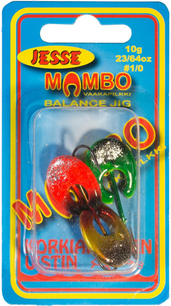 Jesse Mambo jiginpää 10g.  3 eri väriä